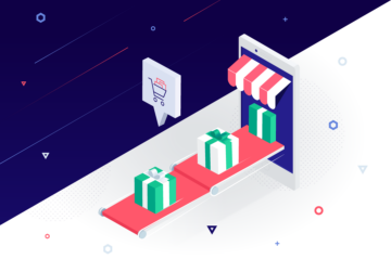 An illustration of e-commerce, the best affiliate marketing vertical to promote in Q4 2018