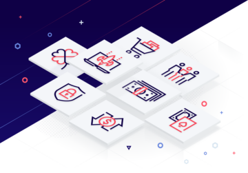 An illustration of affiliate offer types, also known as verticals.