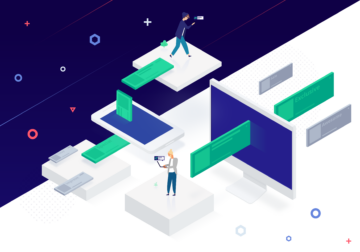 an illustration representing the process of crafting a perfect push ad copy