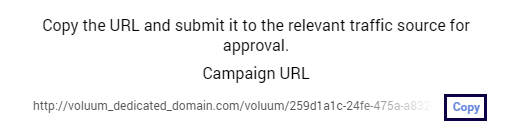 Copy URL for approval