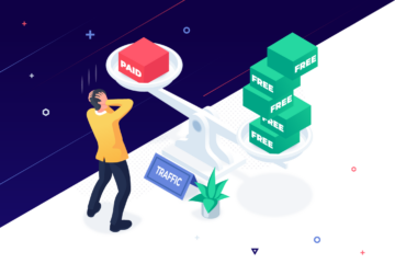 Free vs. Paid Traffic Blog Header