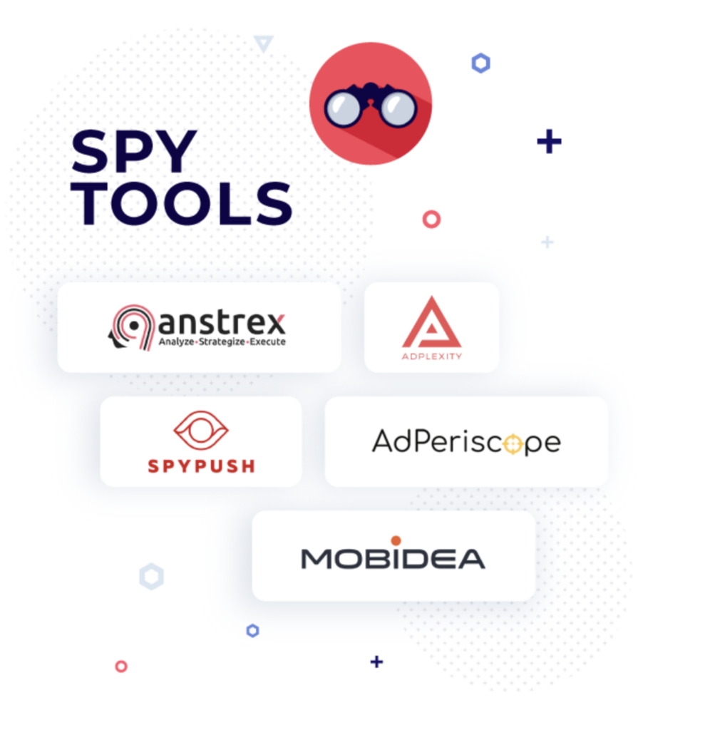 Spy tools, affiliate marketing tools